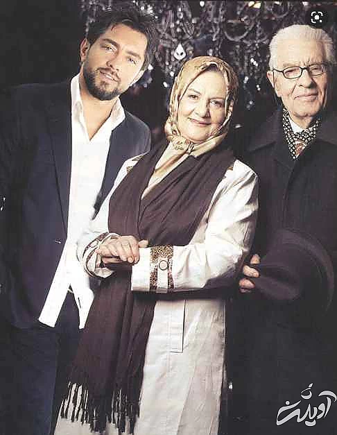 عکس تلخ از بی تابی مادر بهرام رادان در سوگ همسرش !